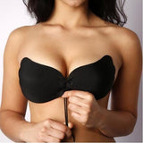 Large Size Strapless Bra Adhesive Sticky Push Up Bras For Women Rabbit