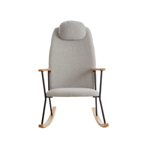 Modern Rocking Chairs Upholstered Chairs Comfortable Side Chairs For