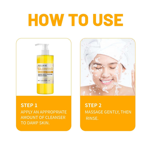 Eelhoe Turmeric Whitening Cleanser Deep Cleansing Face To Remove