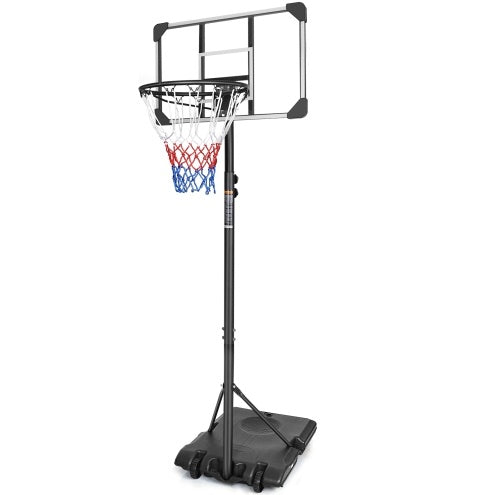 Portable Basketball Goal System With Stable Base And Wheels, Use For