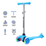 SimpleLux Kids Scooter - 4 Adjustable Heights For Ages 3 And Up