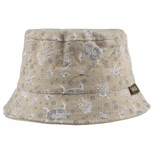 Infant Bucket Hat Ocean Life, Sea Animals, Nautical Theme Print Baby