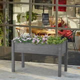 Elevated Garden Bed With Legs, Elevated Wooden Planters For Outdoor