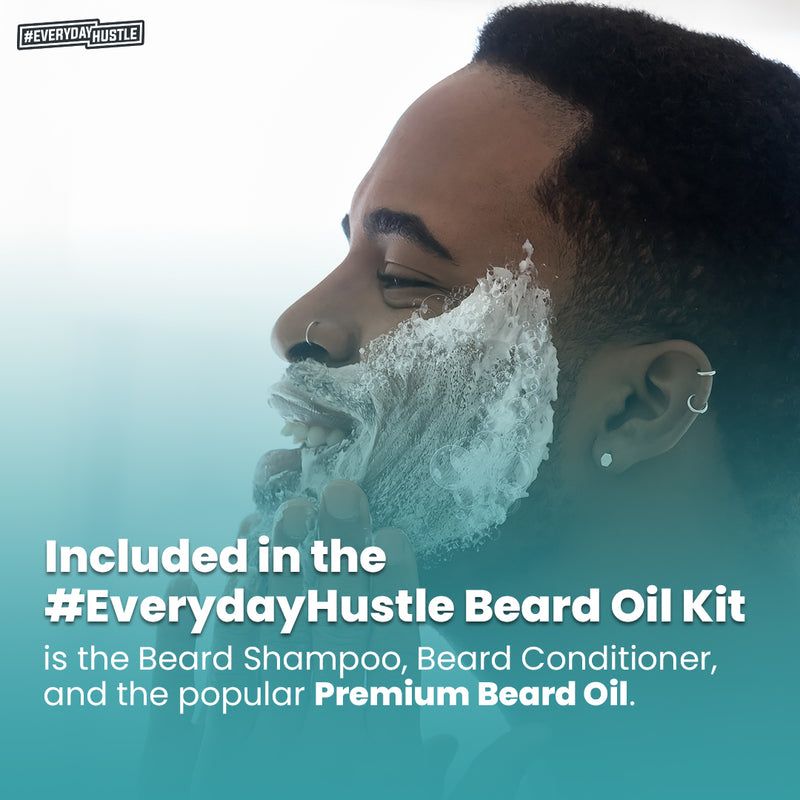 #EverydayHustle Premium Beard Care Kit for Men