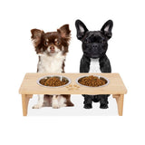 Elevated Dog Bowl Rack For Medium-sized Dogs